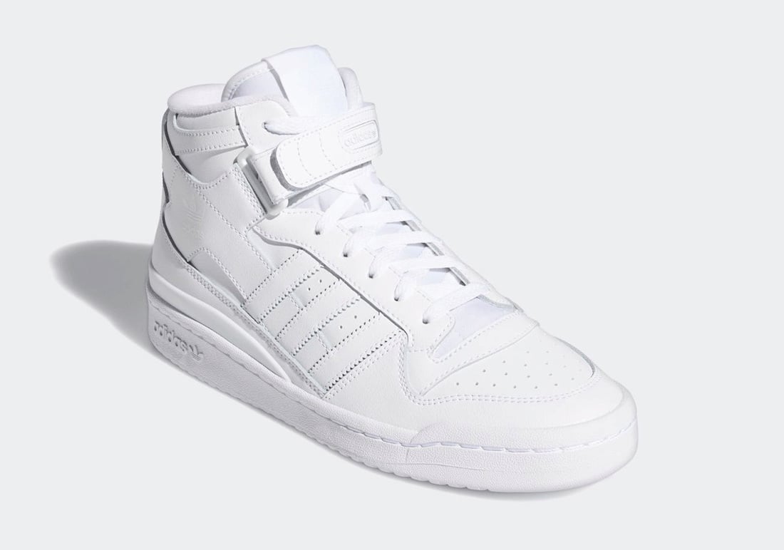 adidas Forum Mid Triple White FY4975 Release Date Info