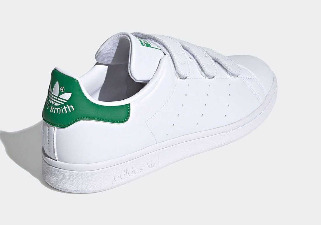 adidas Stan Smith OG Velcro White Green FX5509 Release Date Info