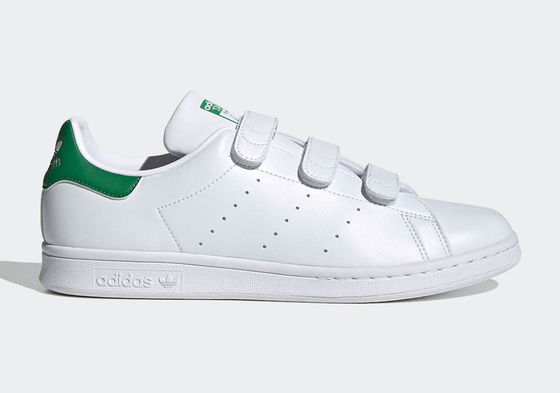 adidas Stan Smith OG Velcro White Green FX5509 Release Date Info