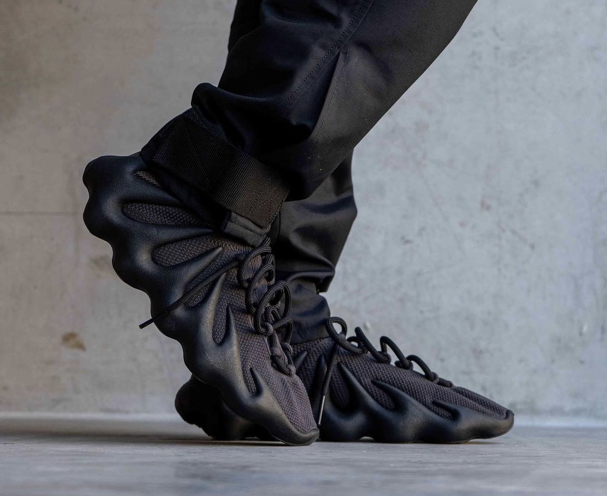 adidas Yeezy 450 Dark Slate On-Feet