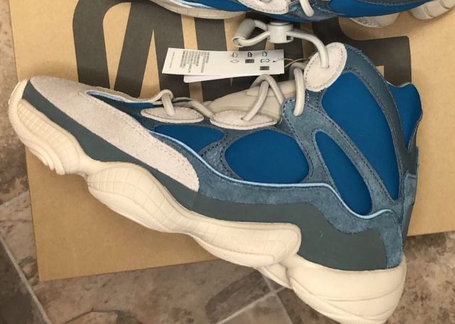 adidas Yeezy 500 High Frosted Blue Leak