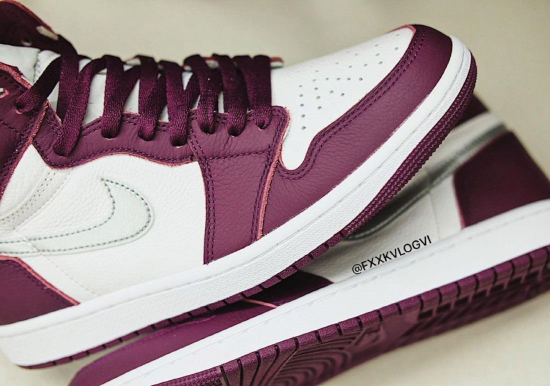 Air Jordan 1 Bordeaux 555088-611 Release Date Price