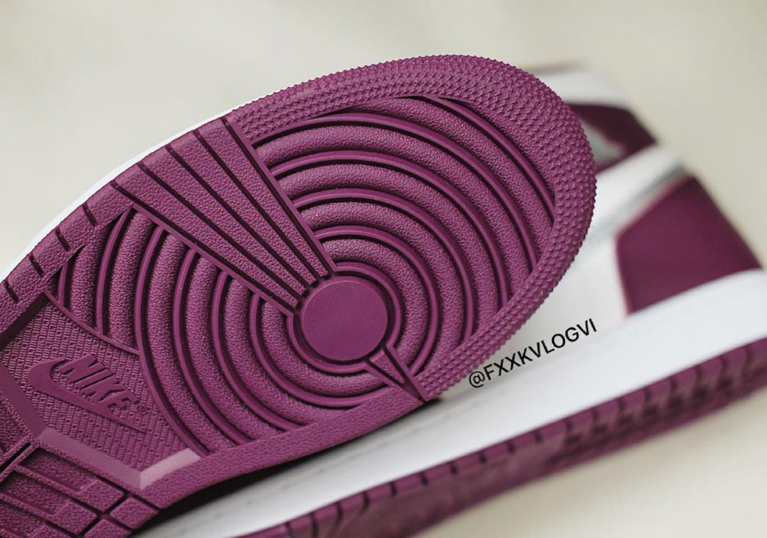 Air Jordan 1 Bordeaux 555088-611 Release Date Price