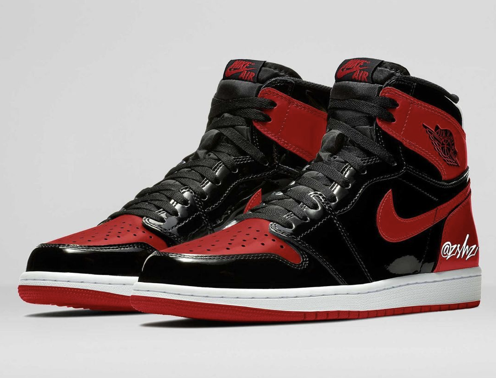 Air Jordan 1 Reimagined Bred Patent 555088-063 Release Date