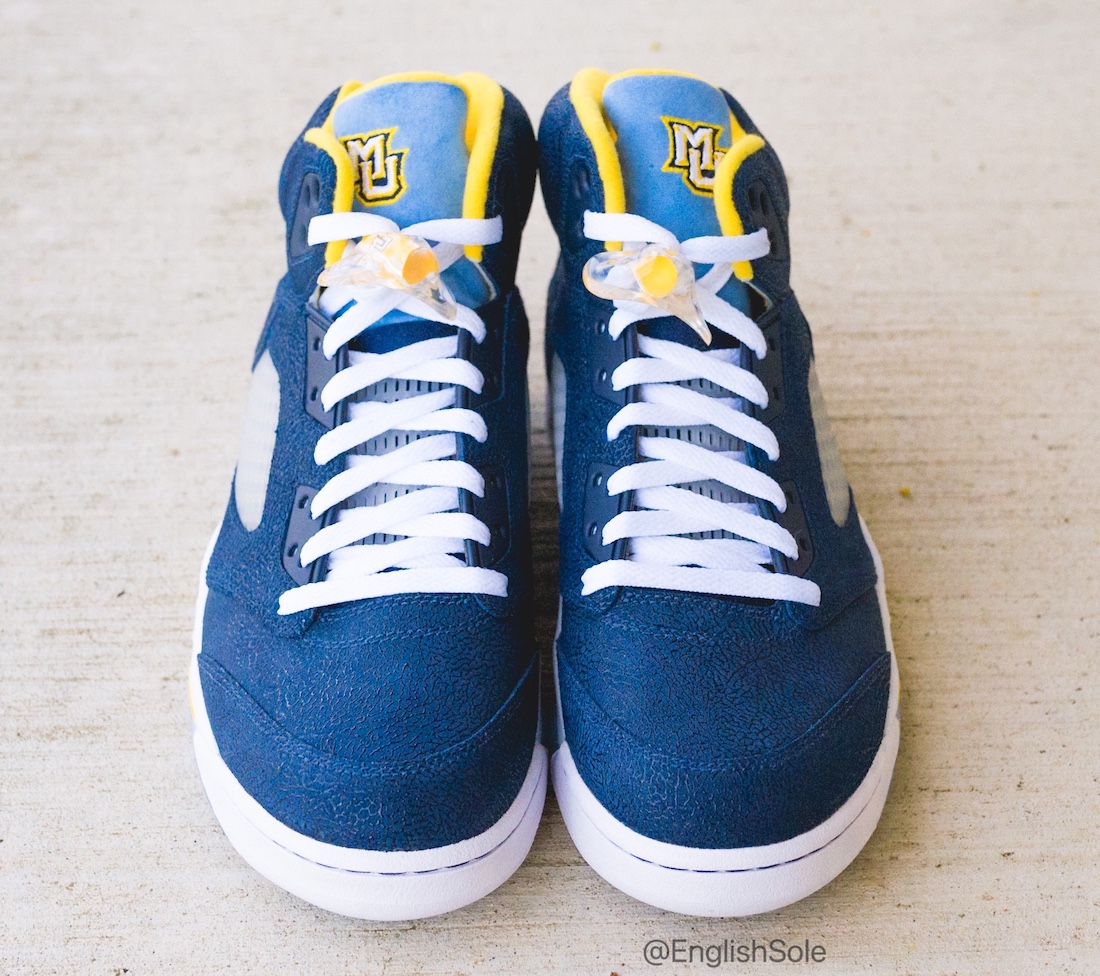 Air Jordan 5 Marquette PE 2021