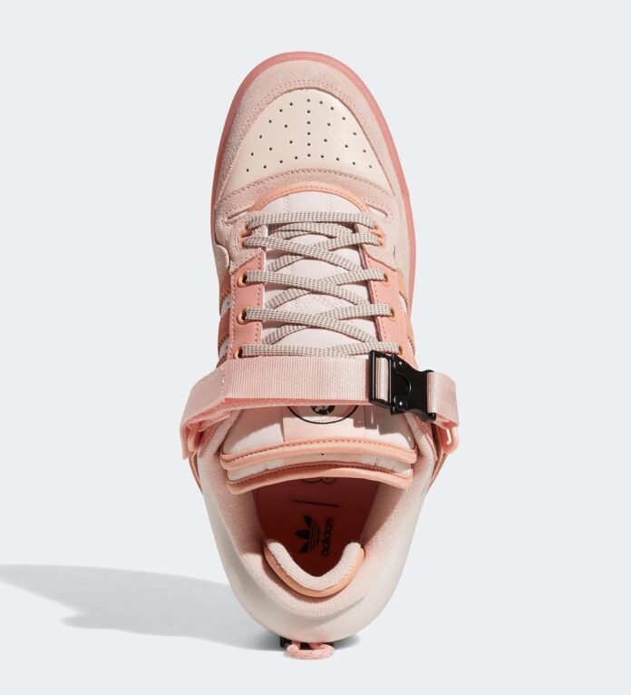 men's adidas bad bunny x forum buckle low easter egg