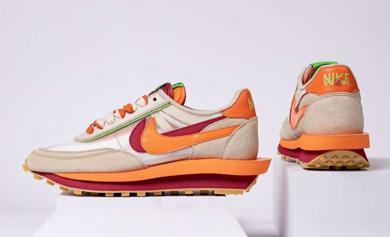 Clot Sacai Nike LDWaffle DH1347-100 Release Date