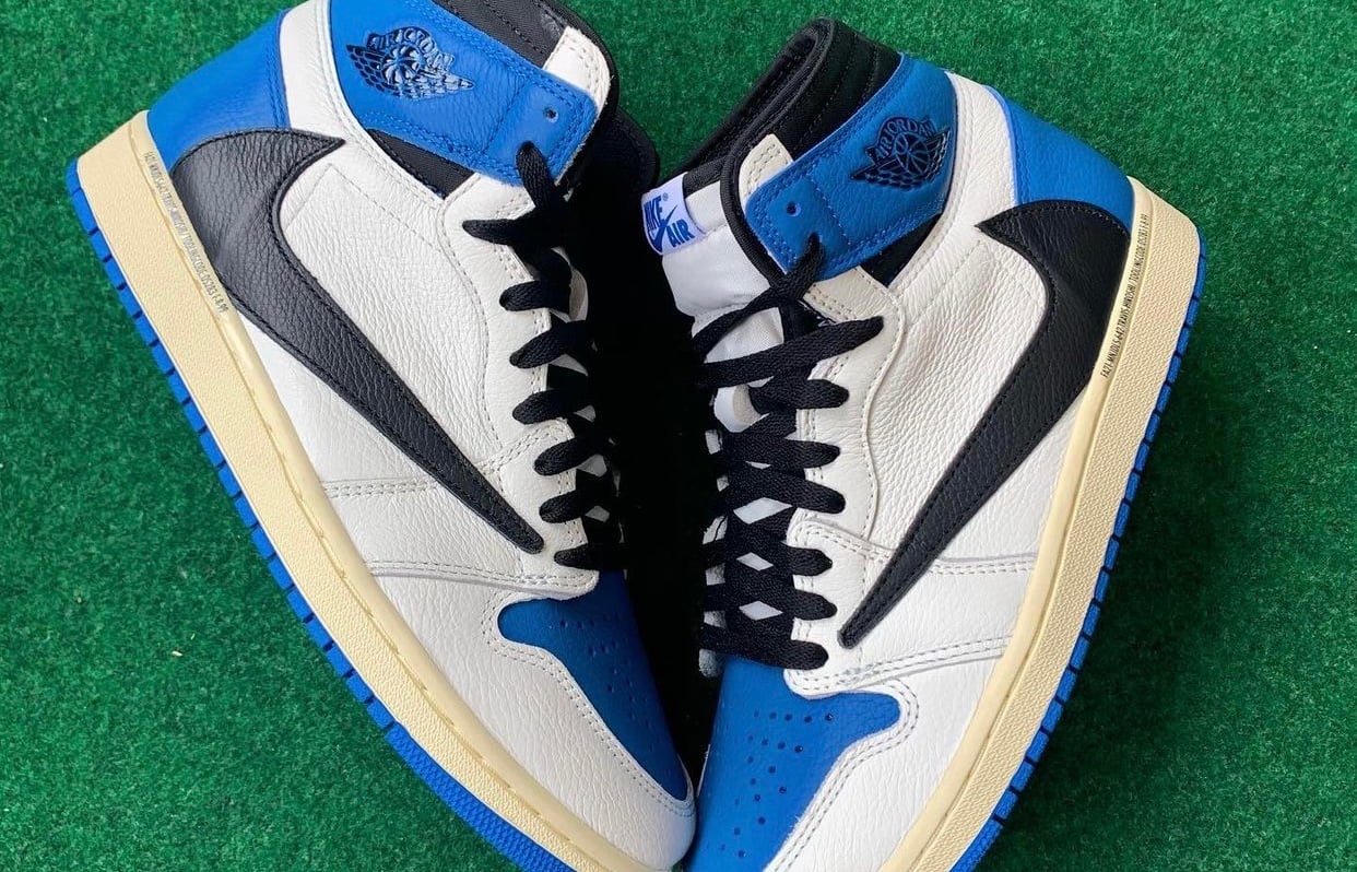 Travis Scott Fragment Air Jordan 1 High Military Blue Release Date Info Fitforhealth