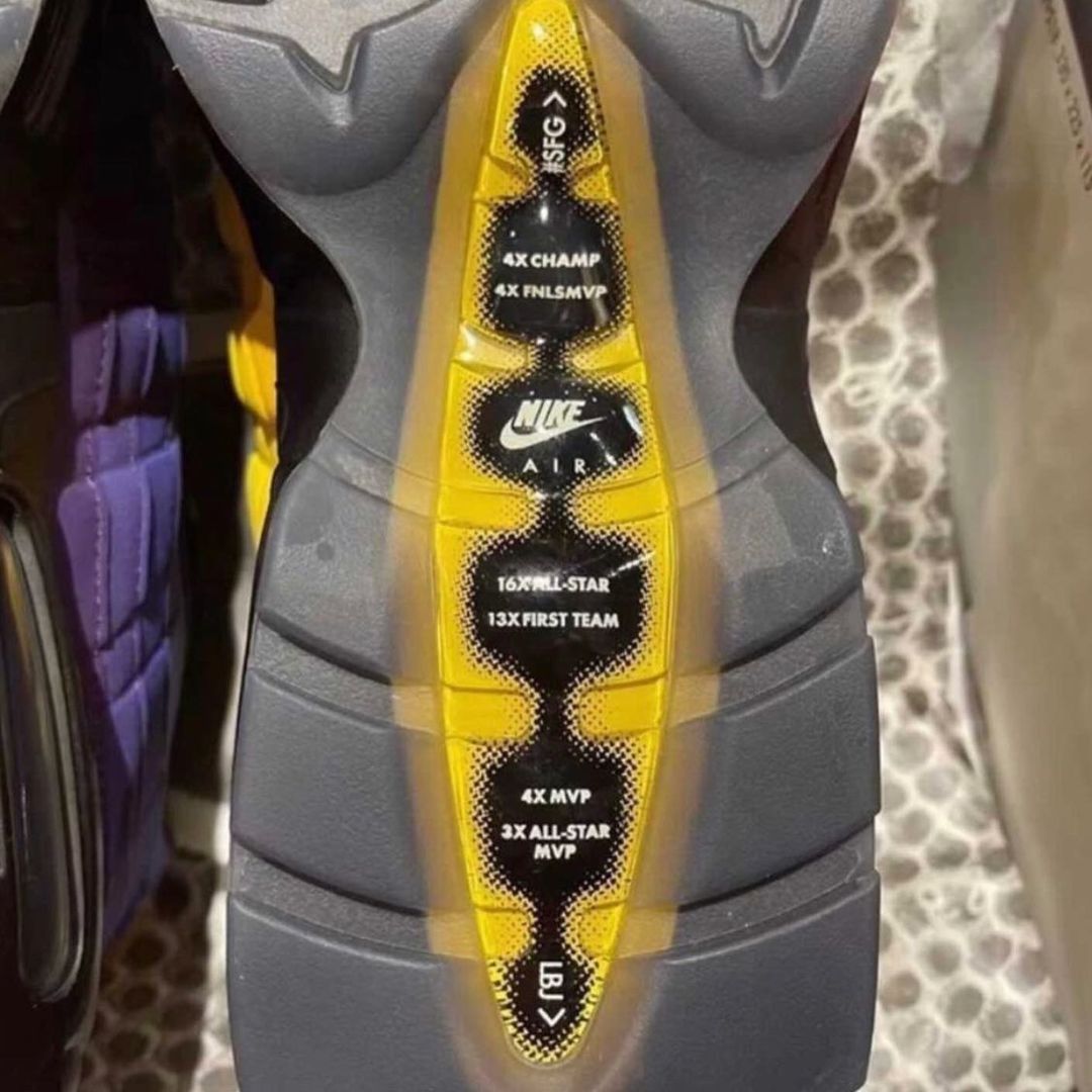 LeBron James Nike Air Max 95 Lakers CZ3624-001 Release Date Info