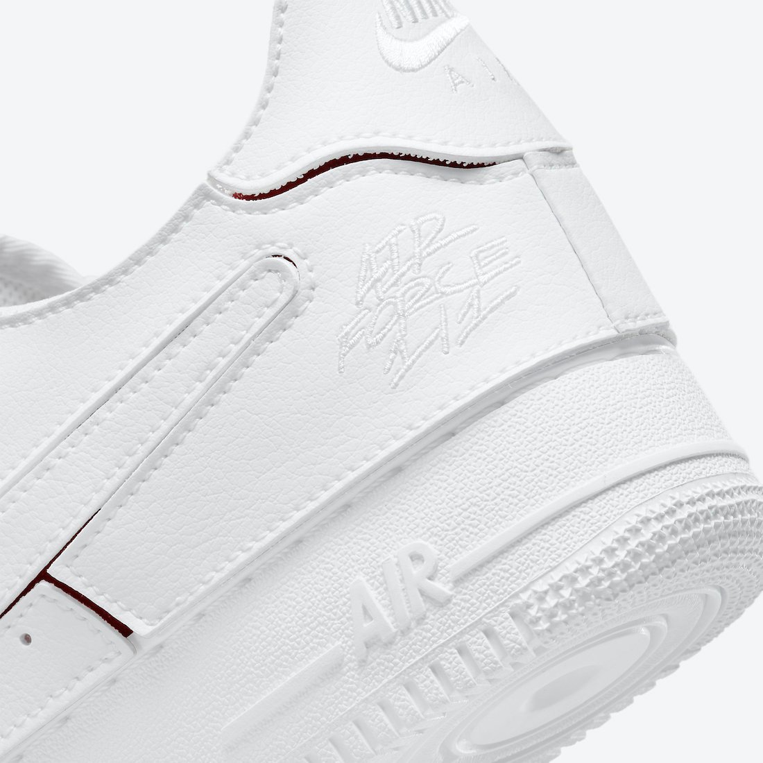 Nike Air Force 1/1 White Red DC9895-100 Release Date Info