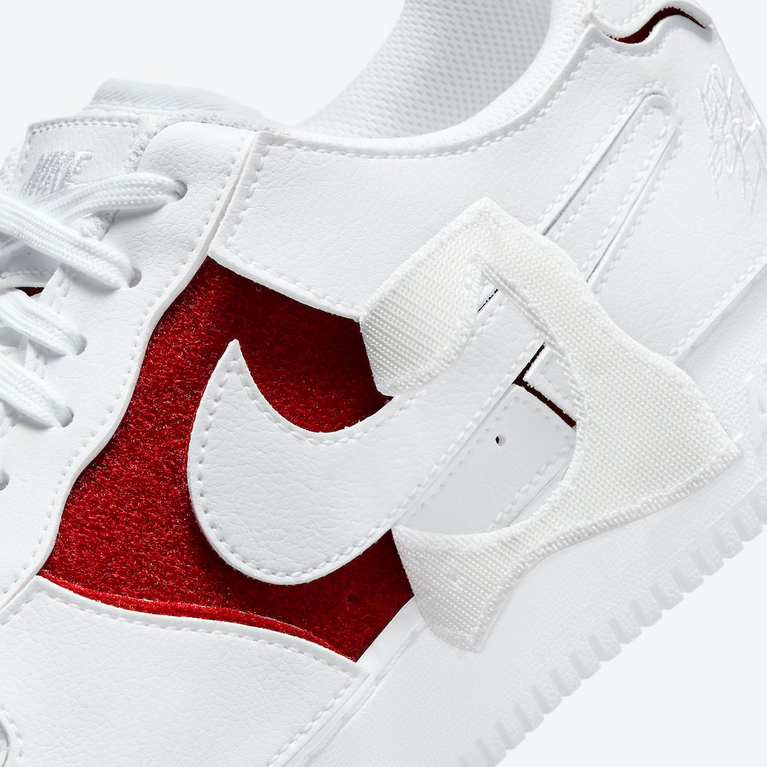 Nike Air Force 1/1 White Red DC9895-100 Release Date Info