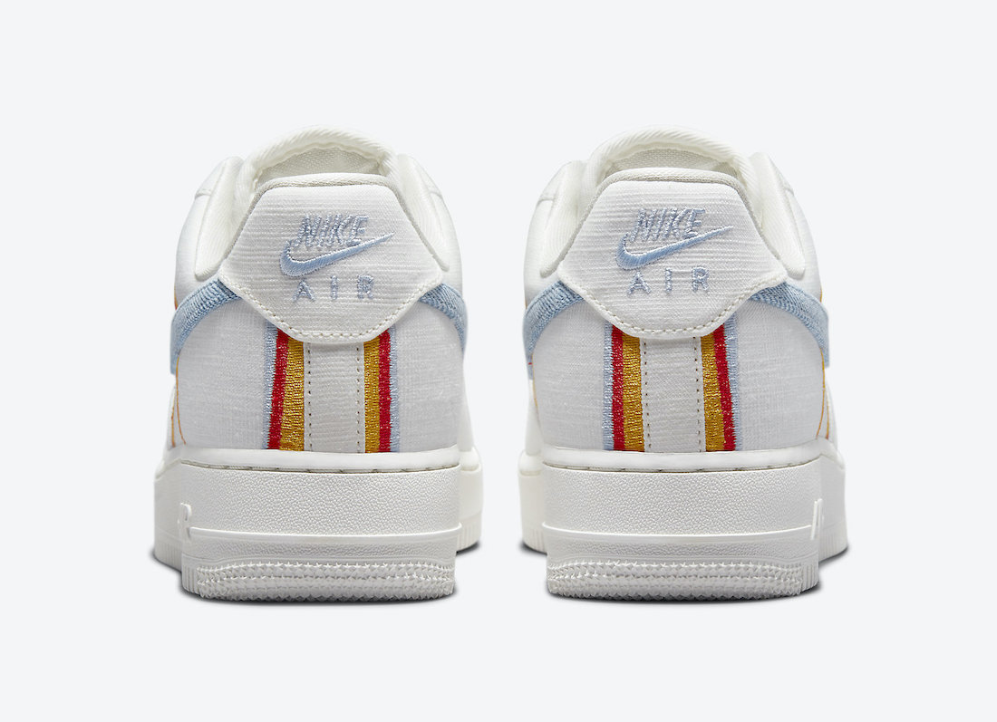 Nike Air Force 1 Low Sail Armory Blue Chili Red DJ4655-133 Release Date Info