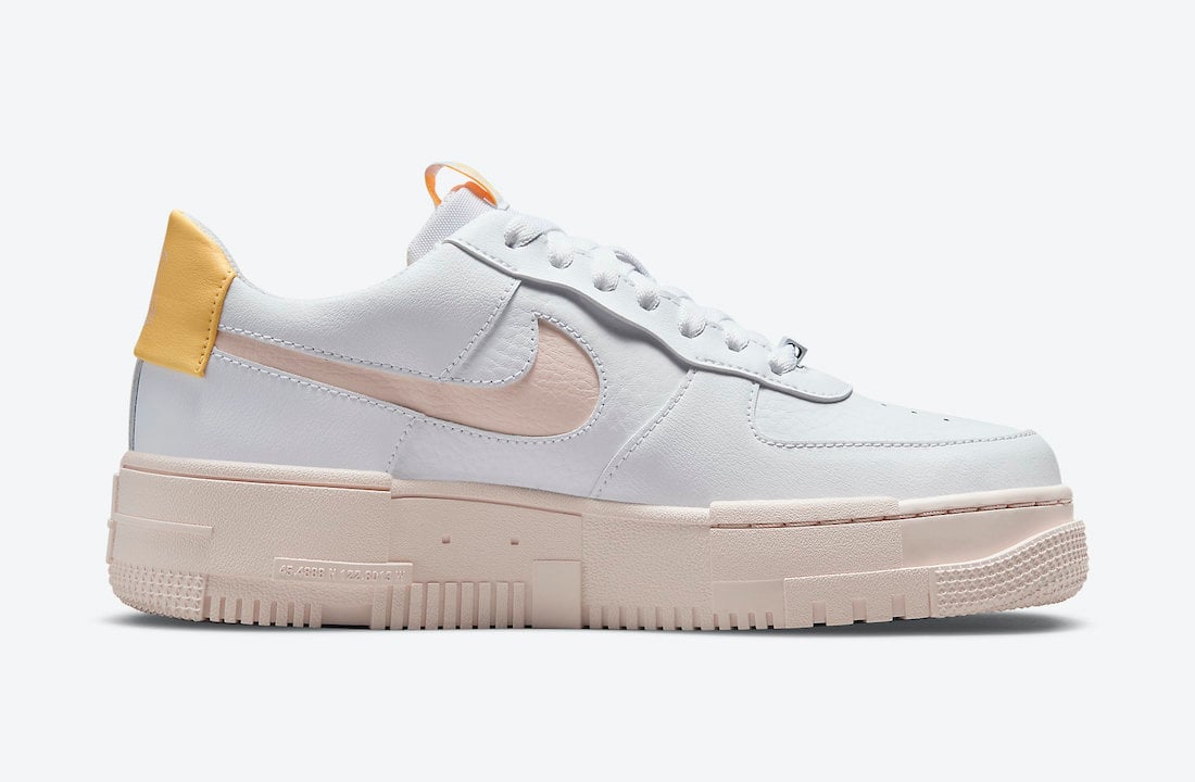 Nike Air Force 1 Pixel Arctic Orange DM3054-100 Release Date Info