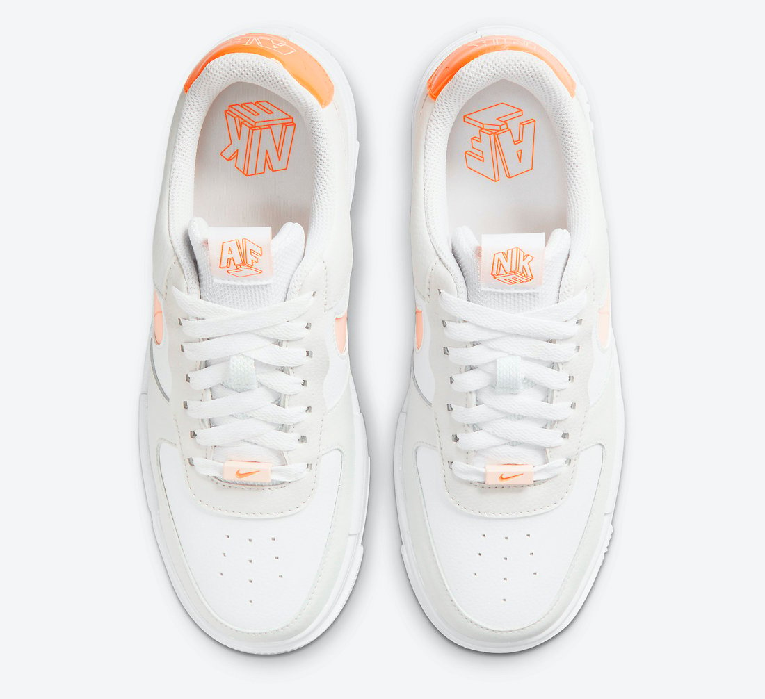 Nike Air Force 1 Pixel White Peach DM3036-100 Release Date Info
