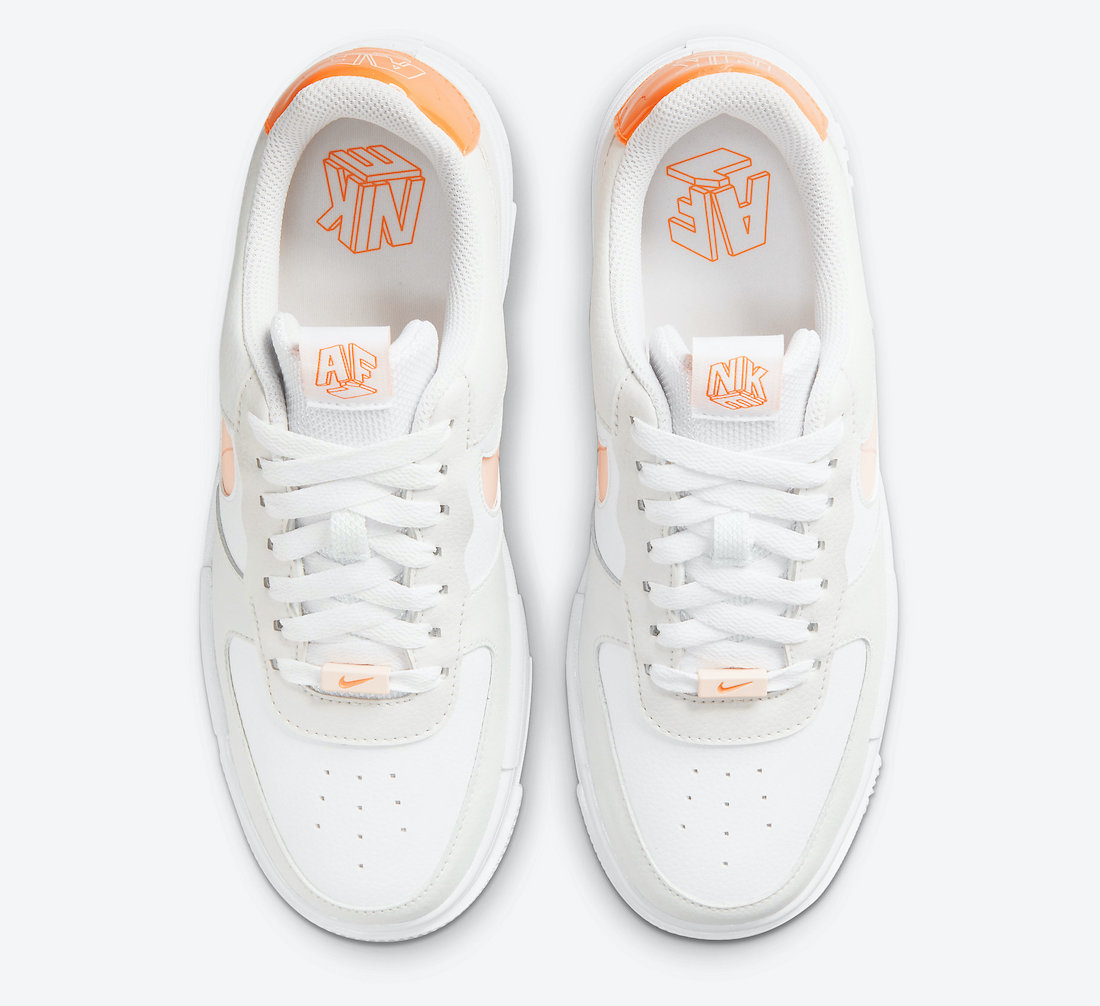 nike air force peach