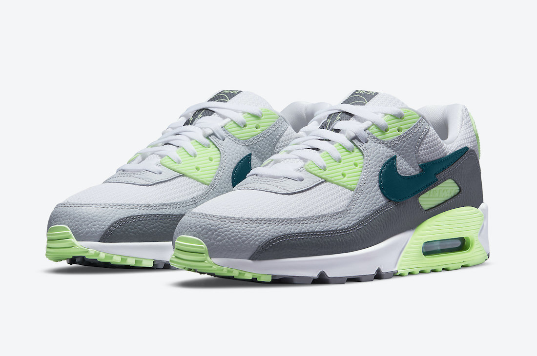 Nike Air Max 90 Releasing with Lightning Bolt Swoosh Logos