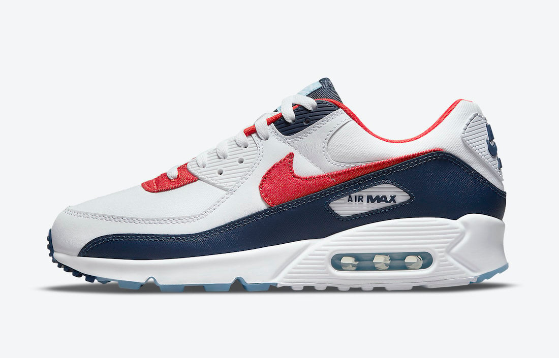 Nike Air Max 90 USA Denim DJ5170-100 Release Date Info