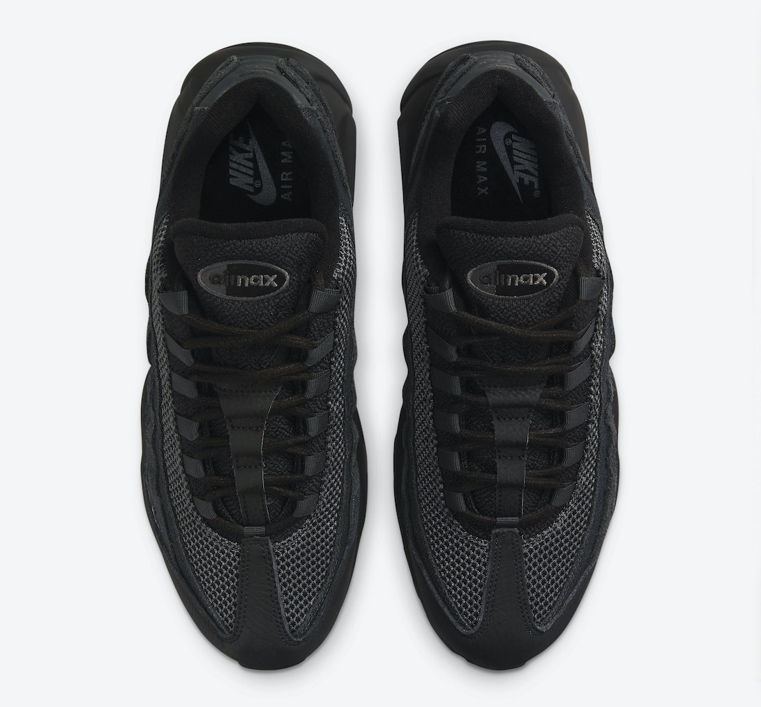 Nike Air Max 95 Black Grey DM2816-001 Release Date Info