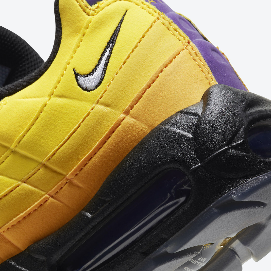 Nike Air Max 95 LeBron Lakers CZ3624-001 Release Date Info