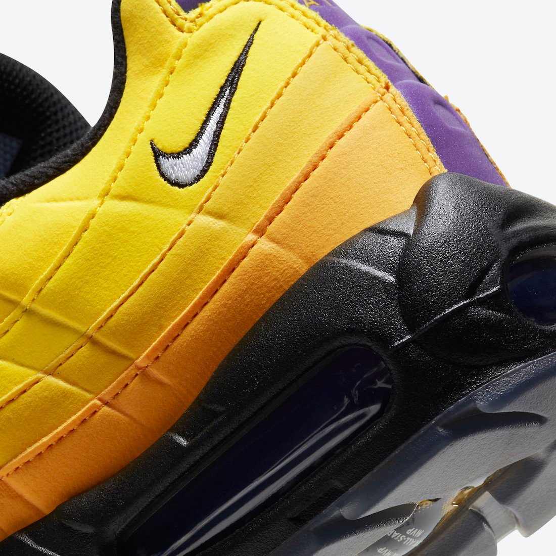 Nike Air Max 95 LeBron Lakers CZ3624-001 Release Date Info