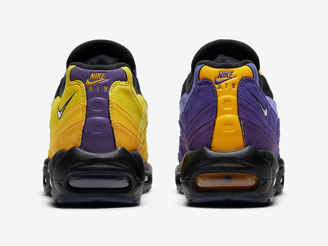 Nike Air Max 95 LeBron Lakers CZ3624-001 Release Date Info