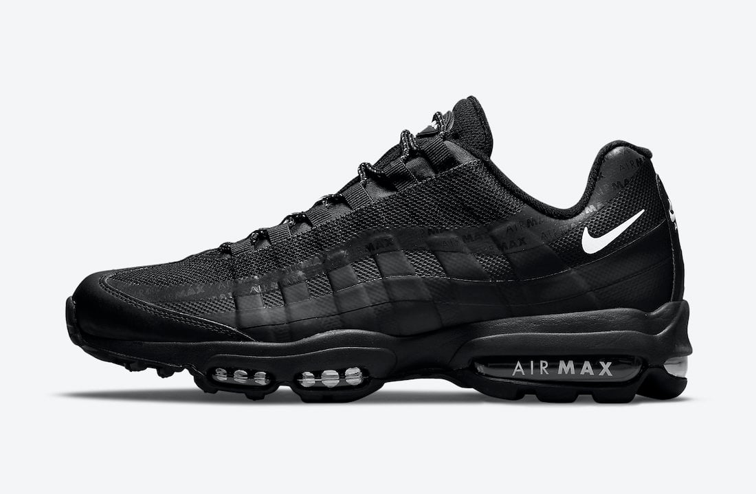 Nike Air Max 95 Ultra Black White DM2815-001 Release Date Info