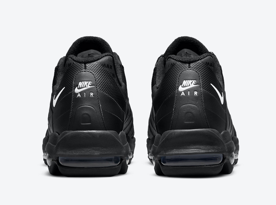 Nike Air Max 95 Ultra Black White DM2815-001 Release Date Info