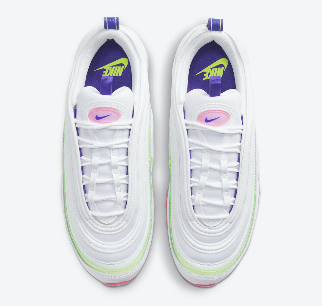 air max 97 green and pink