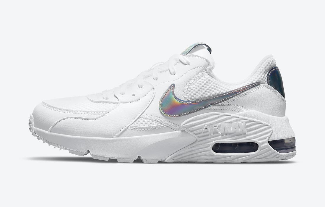 Nike Air Max Excee White Iridescent DJ6001-100 Release Date Info