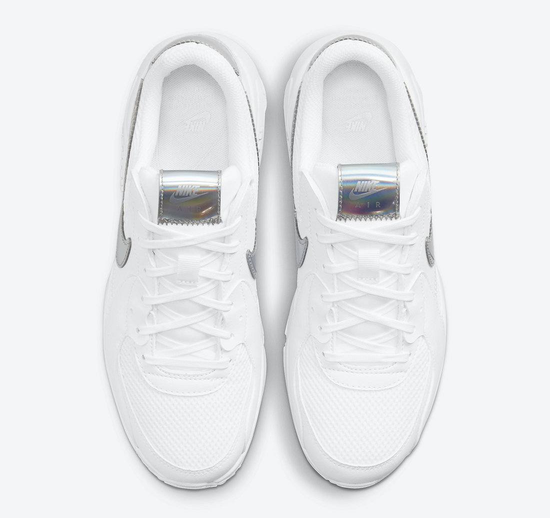 Nike Air Max Excee White Iridescent DJ6001-100 Release Date Info