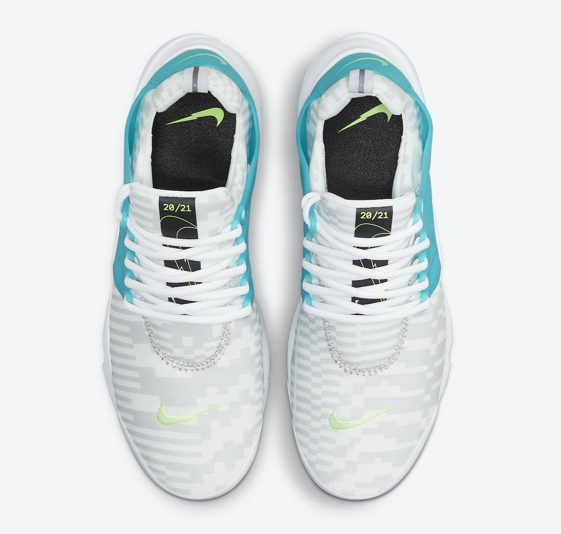 Nike Air Presto Aquamarine Lime Glow DJ6899-100 Release Date Info