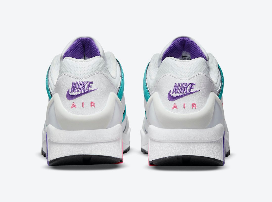 Nike Air Structure Triax 91 White Teal Pink Purple CZ1529-100 Release Date Info