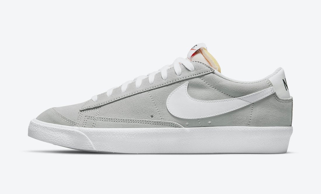 Nike Blazer Low Grey Suede DA7254-002 Release Date Info