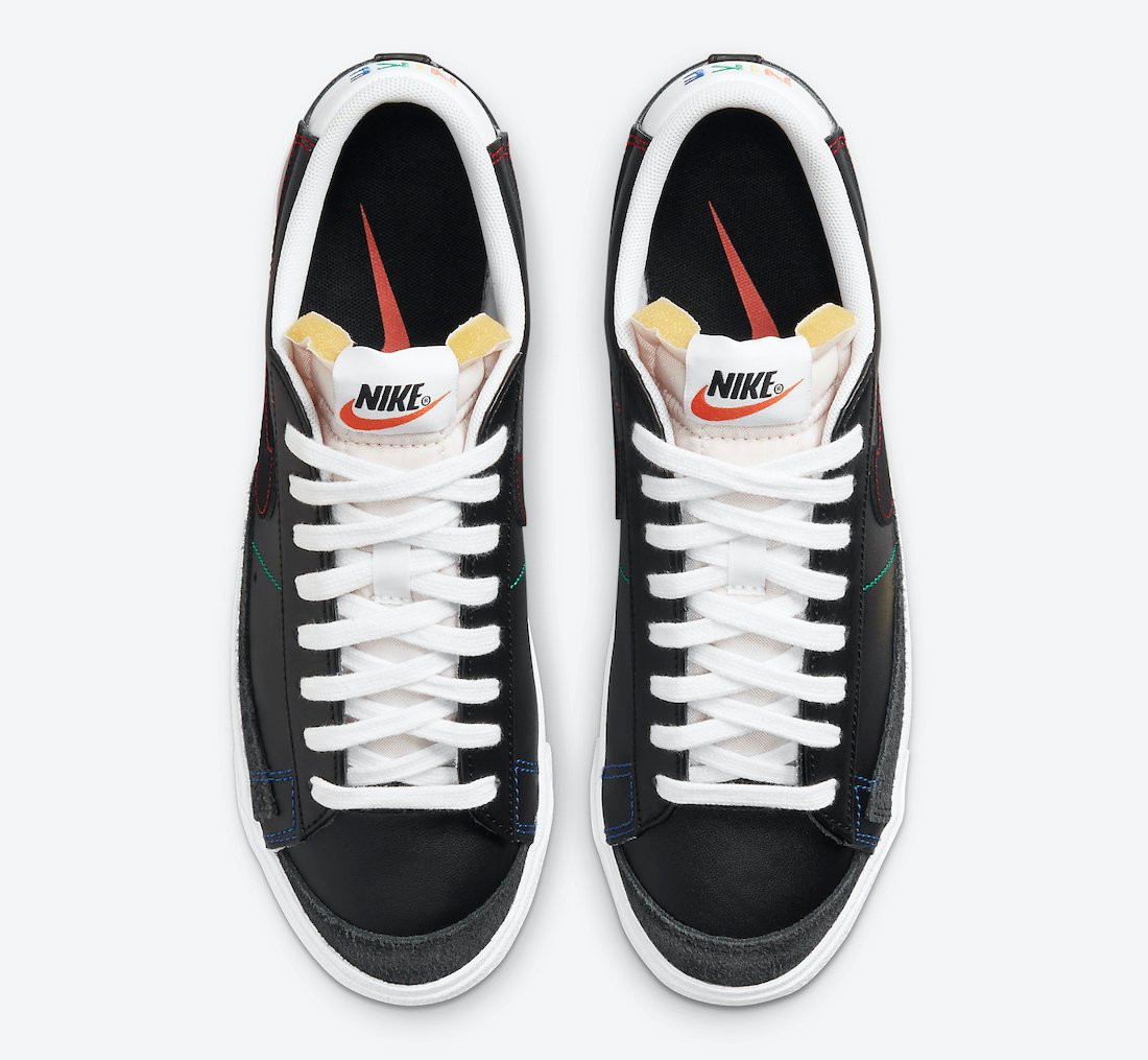 Nike Blazer Low Multi Stitch DJ6000-001 Release Date Info