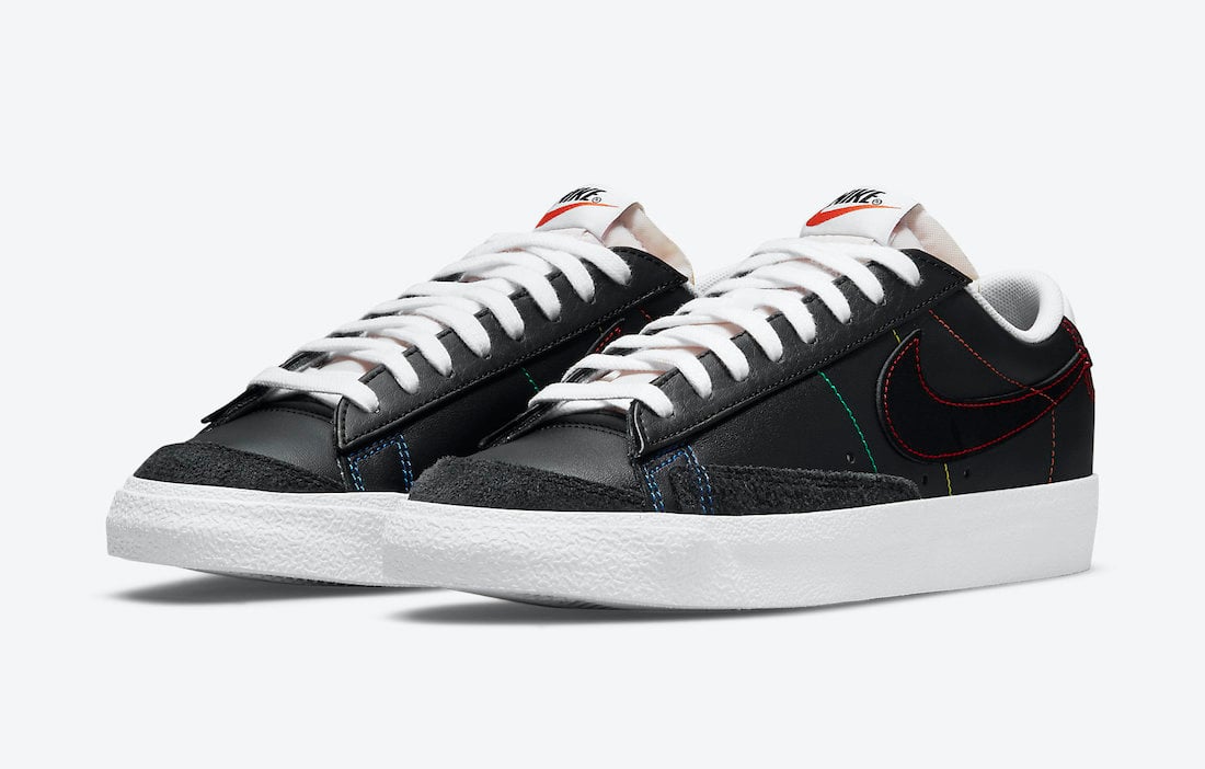 Nike Blazer Low Multi Stitch DJ6000-001 Release Date Info