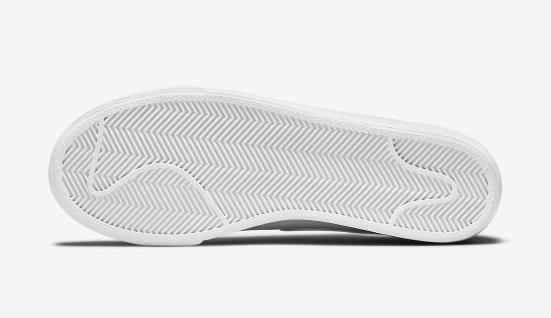 Nike Blazer Low Platform Triple White DJ0292-100 Release Date Info