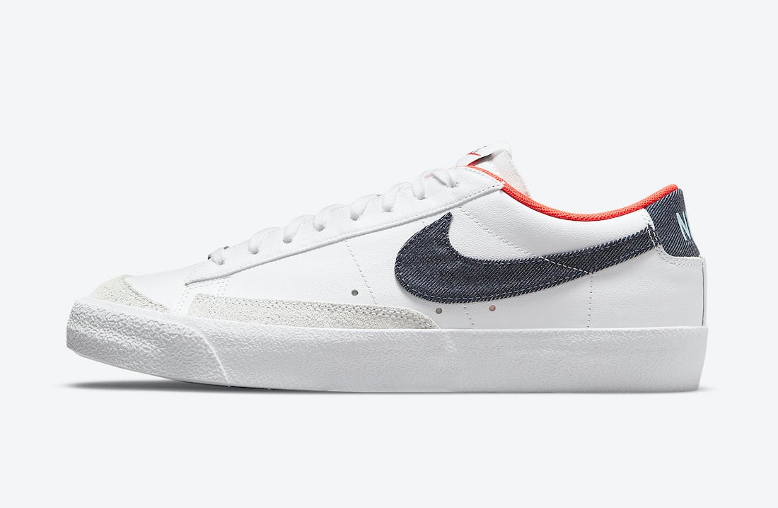 Nike Blazer Low USA Denim DJ6201-100 Release Date Info