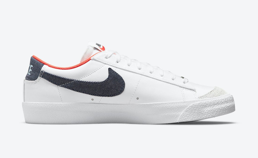 Nike Blazer Low USA Denim DJ6201-100 Release Date Info
