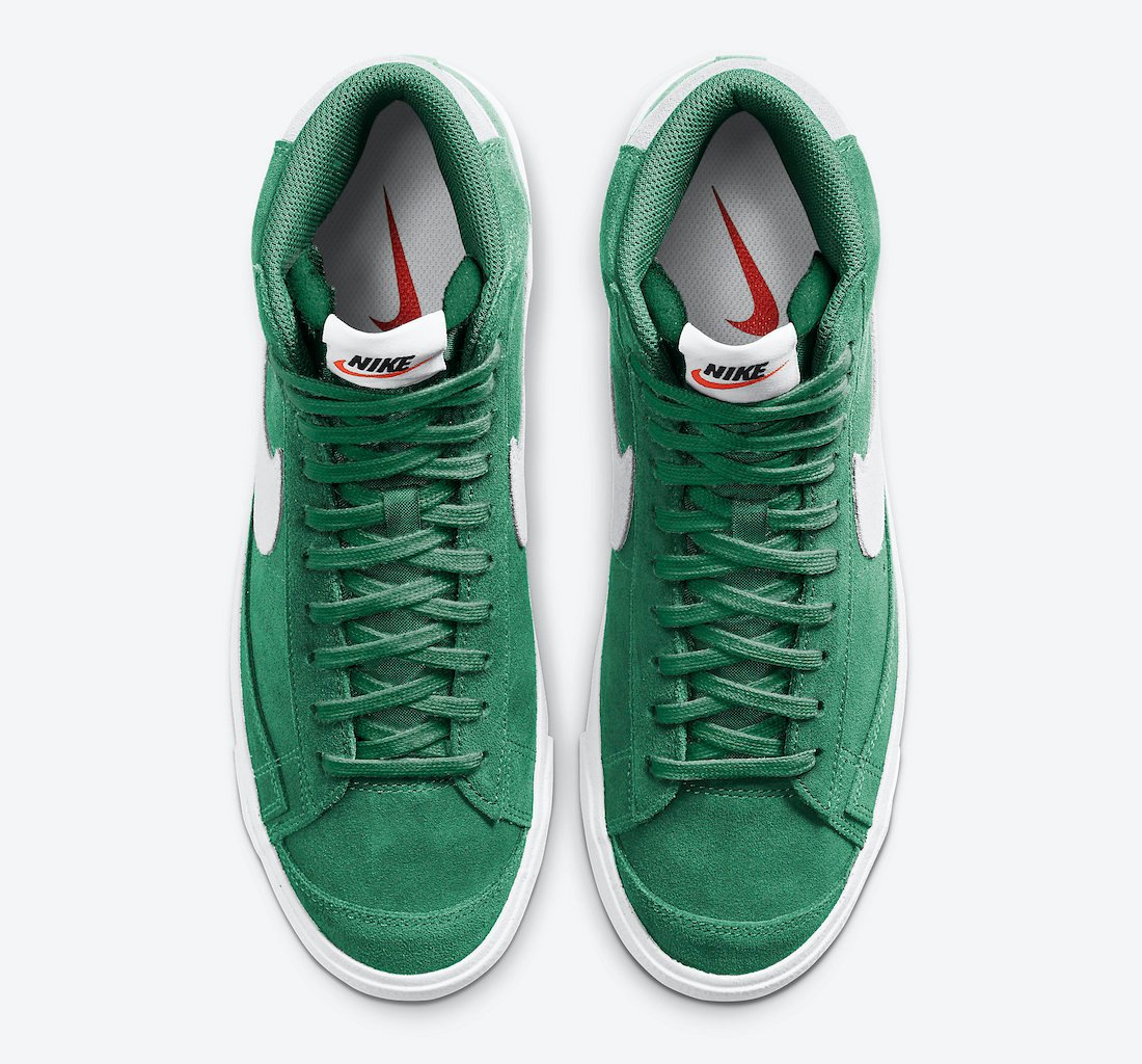 Nike Blazer Mid 77 Suede Pine Green CI1172-301 Release Date Info