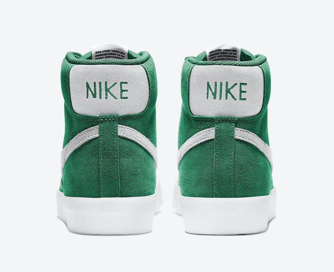 Nike Blazer Mid 77 Suede Pine Green CI1172-301 Release Date Info
