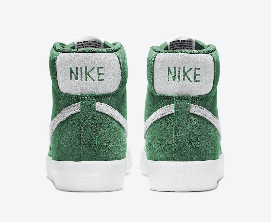 Nike Blazer Mid 77 Suede Pine Green CI1172-301 Release Date Info