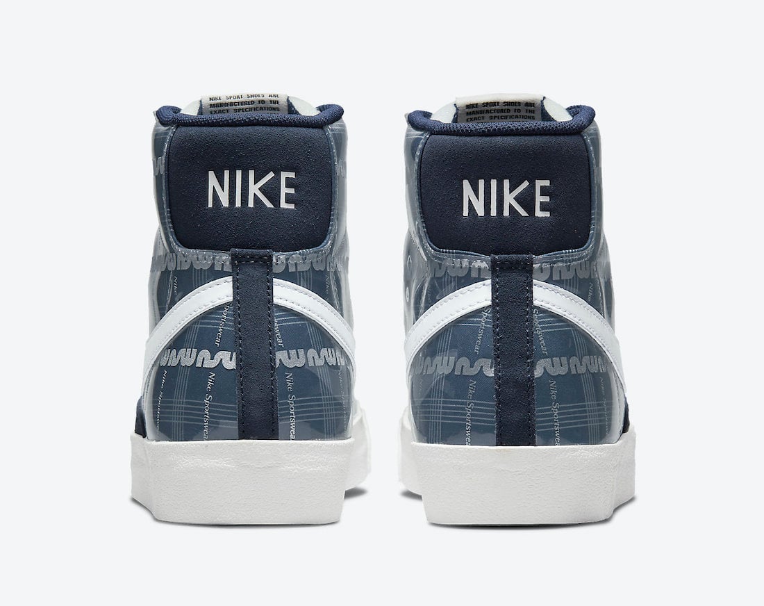 Nike Blazer Mid Midnight Navy Smoke Grey DJ4654-410 Release Date Info