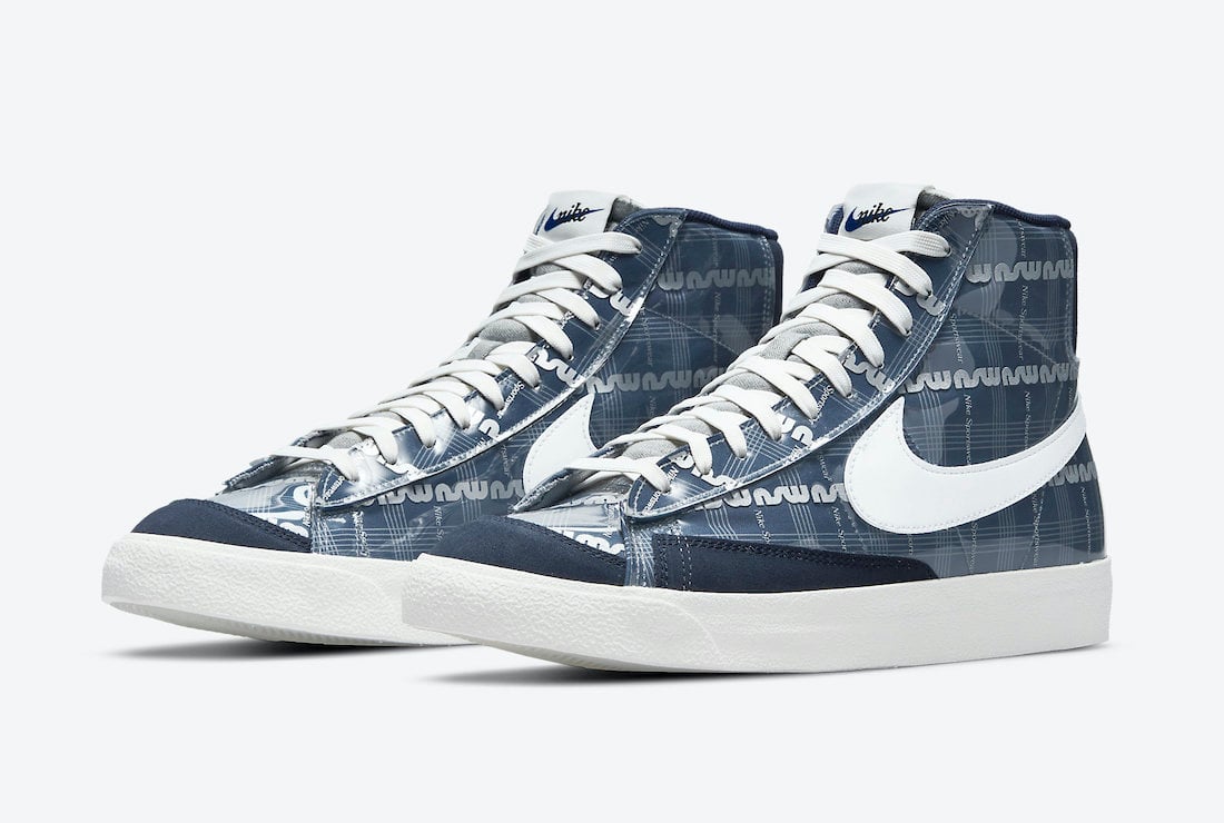 Nike Blazer Mid Midnight Navy Smoke Grey DJ4654-410 Release Date Info