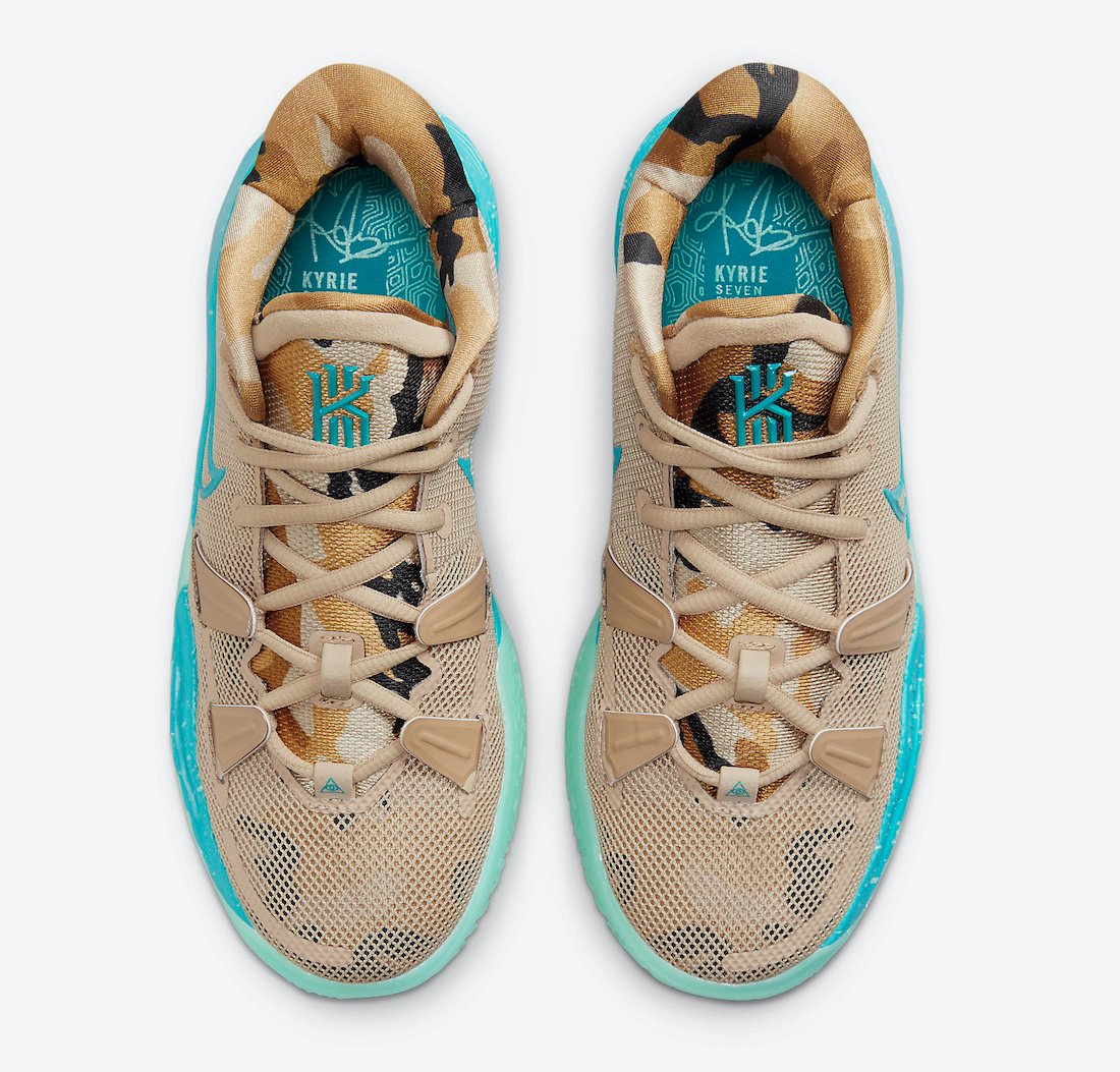 Nike Kyrie 7 Beach Camo CT4080-207 Release Date Info