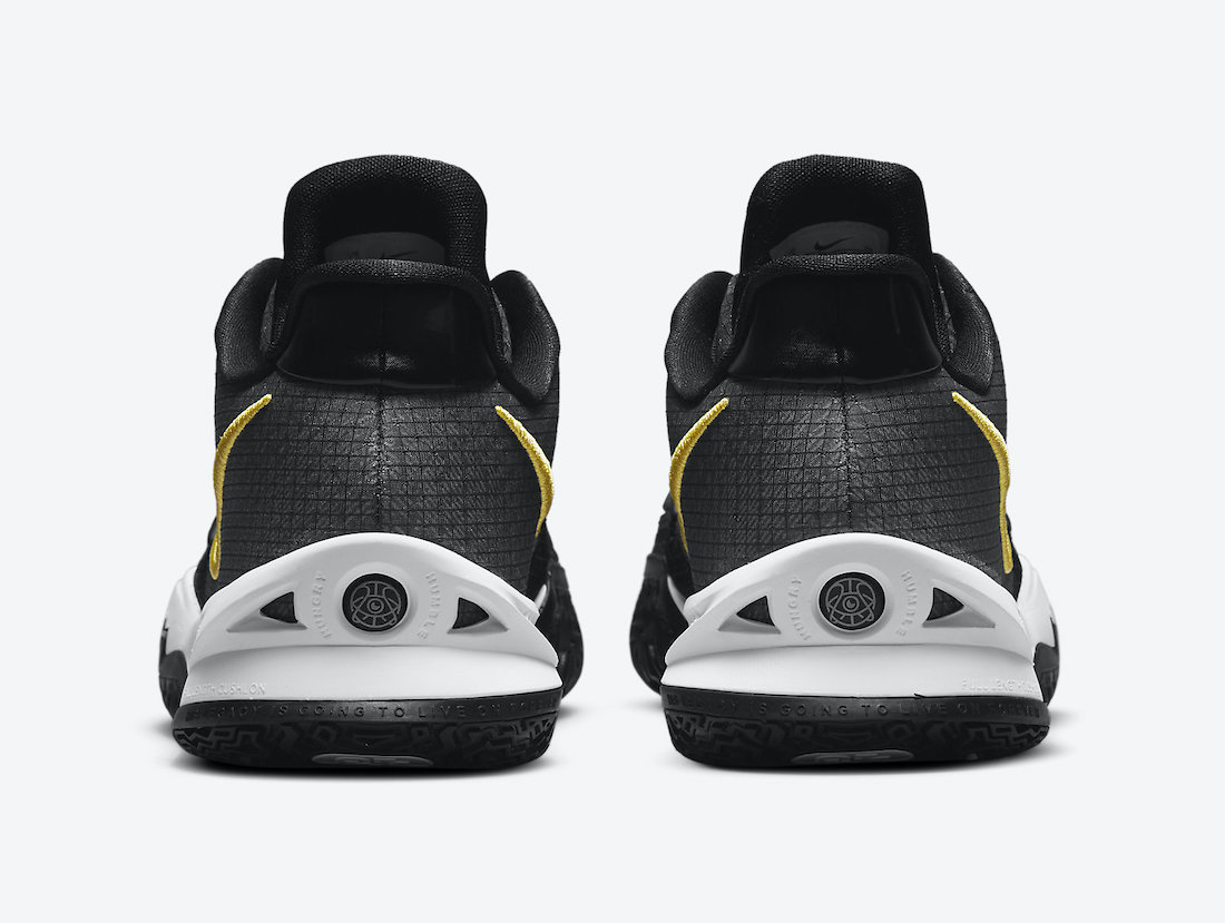 Nike Kyrie Low 4 Black White Yellow CZ0105-001 Release Date Info