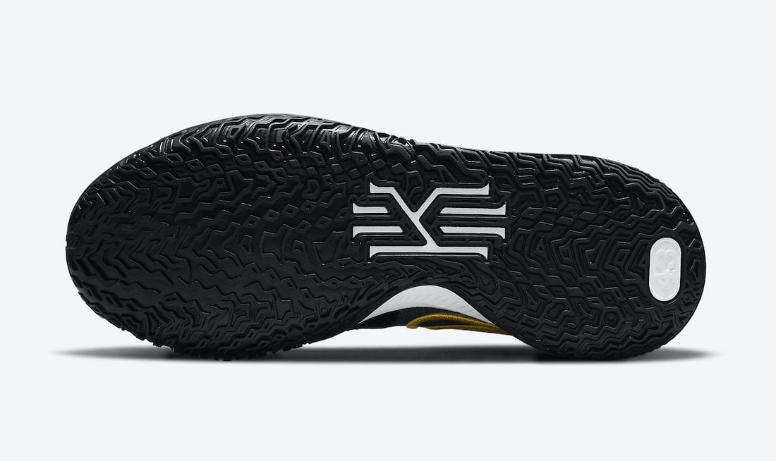 Nike Kyrie Low 4 Black White Yellow CZ0105-001 Release Date Info