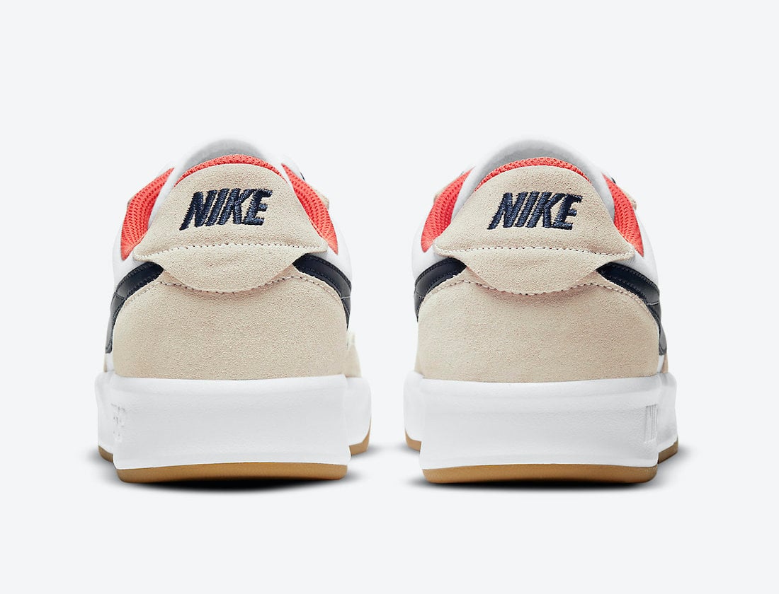 Nike SB Adversary Premium White Turf Orange Midnight Navy CW7456-102 Release Date Info