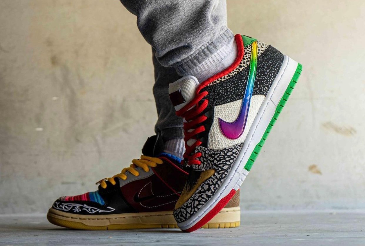 Nike SB Dunk Low What The P-Rod CZ2239-600 On-Feet