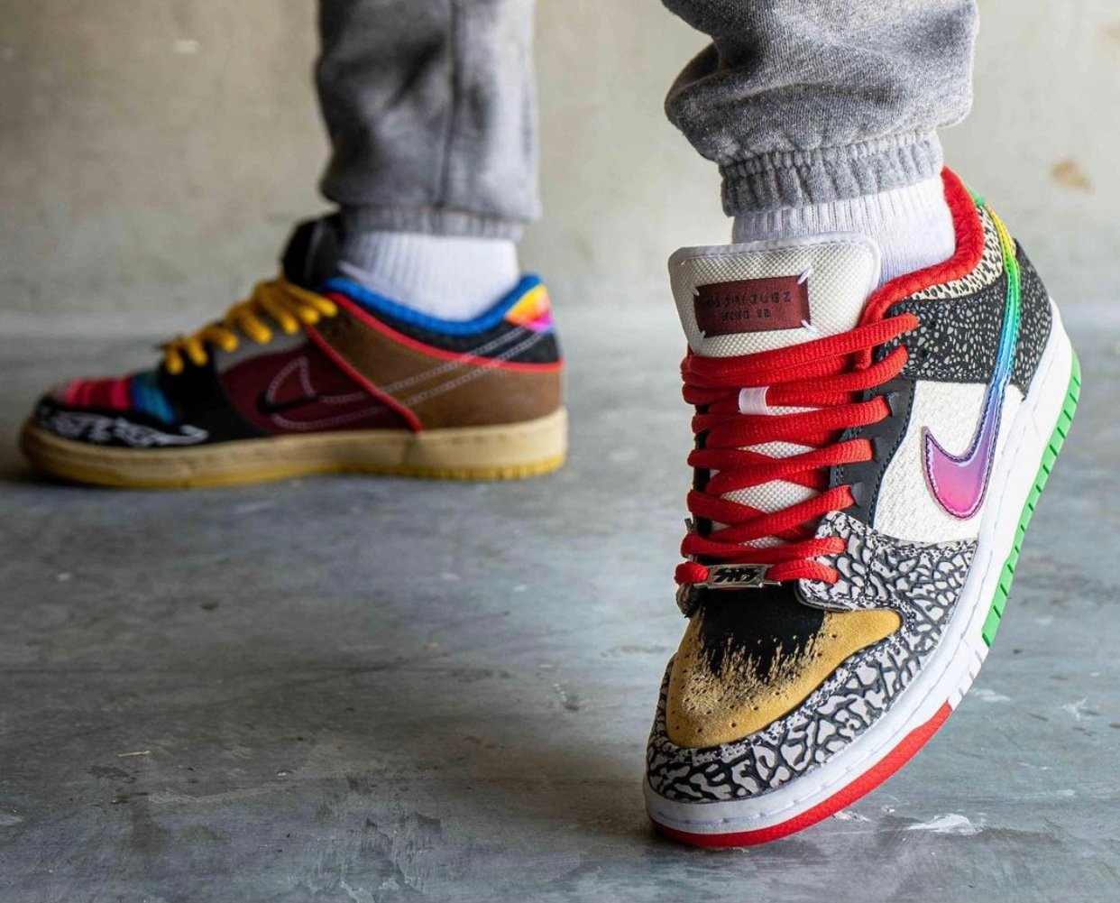 Nike SB Dunk Low What The P-Rod CZ2239-600 On-Feet