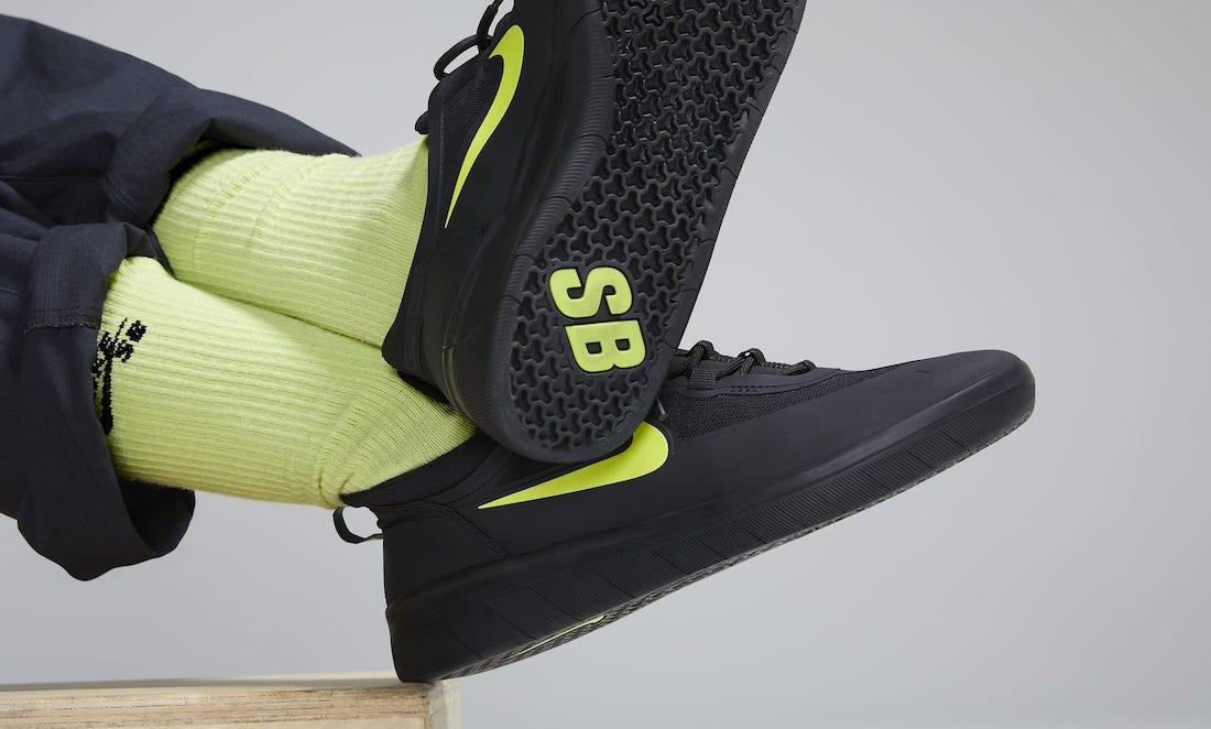 Nike SB Nyjah Free 2 Black Cyber BV2078-005 Release Date Info